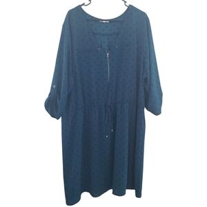 Maurices Teal Blue Dress